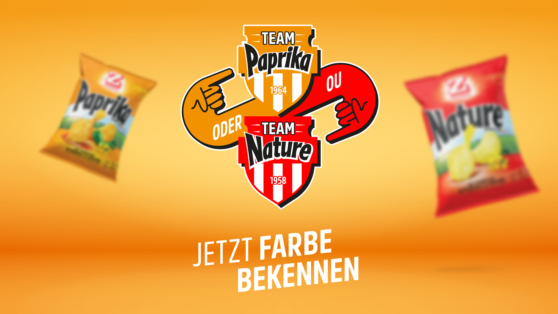 Zweifel Team Paprika oder Team Nature
